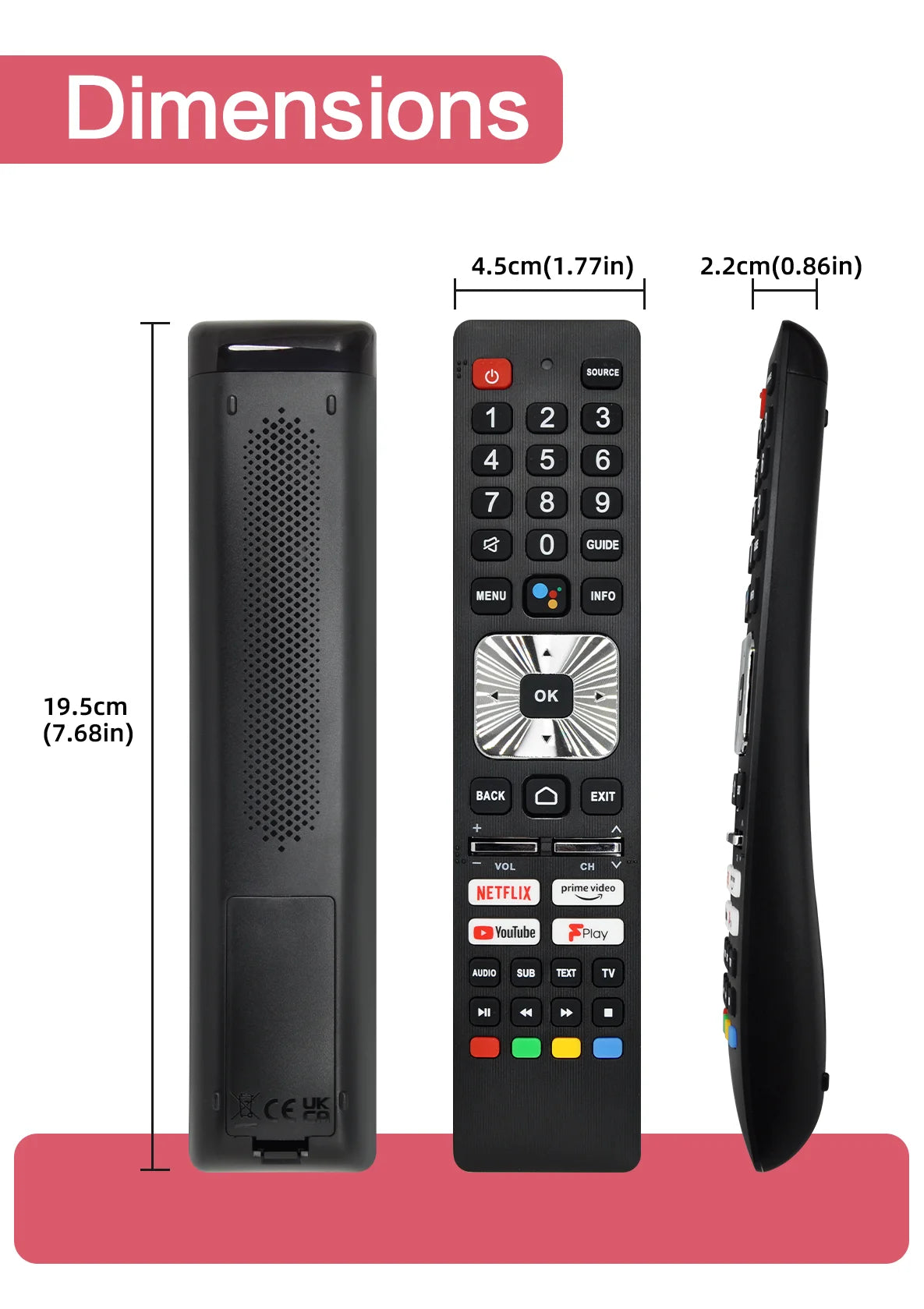 Voice Remote Control Replacement For Sharp SH-V12 SHWRMC0139N 65EQ4EA 75EQ4EA  65EQ7EA 75EQ7EA Smart LED Ultra HD TVS