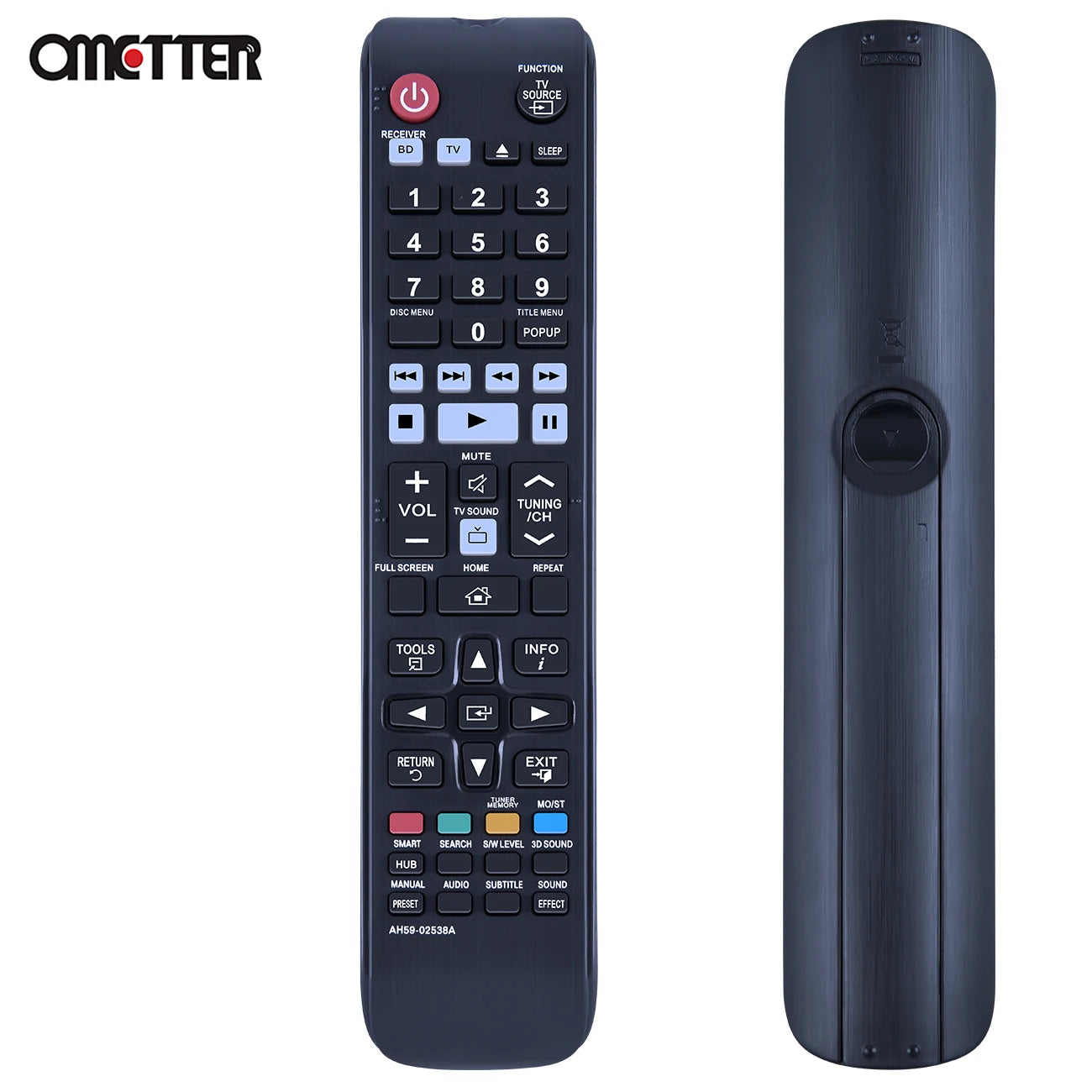 New AH59-02538A / AH59-02537A Remote Control for Samsung Blu-ray Home Theater Systems Compatible with Models: T-F6500W, HT-F5500, HT-F6500, HT-F6530