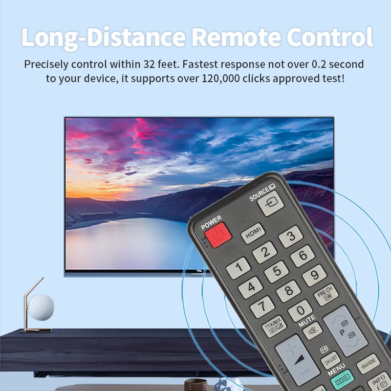 AA59-00465A Remote Control For Samsung TV UE19D4000NW UE19D4005NW UE19D4020NW UE22D5000NW UE22D5005NW UE22D5020NW UE27D5000NW