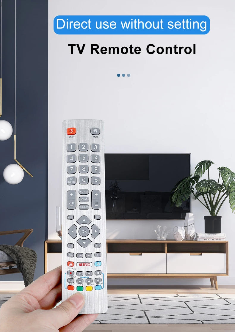 Remote Control SHWRMC0115 For Sharp Aquos Smart LED TV IR Controle With Netflix Youtube 3D Button Fernbedienung