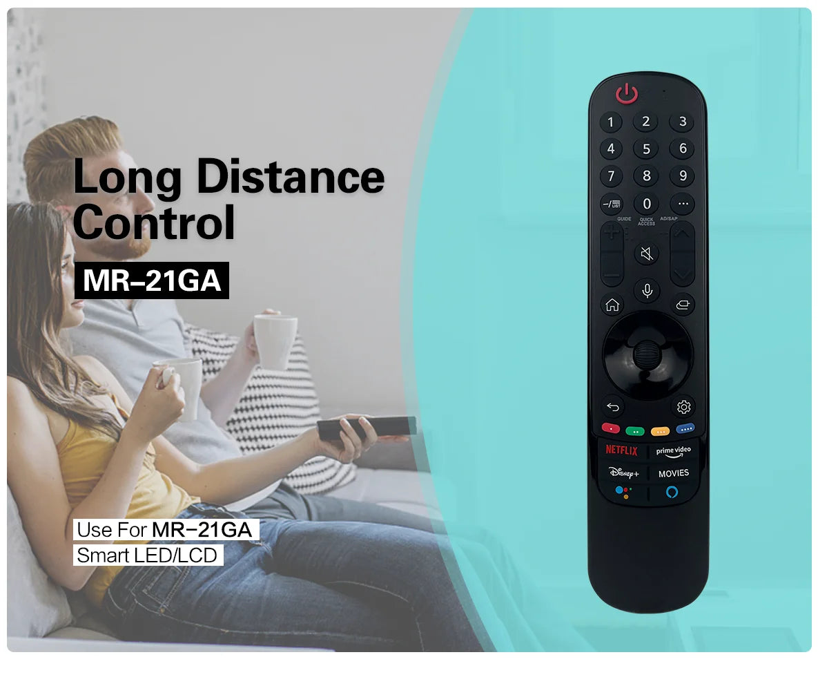 MR21GA Replace for AKB76036204  Magic Remote with Pointer Voice Function Replacement for TV UHD OLED QNED  4K 8K Smart TV