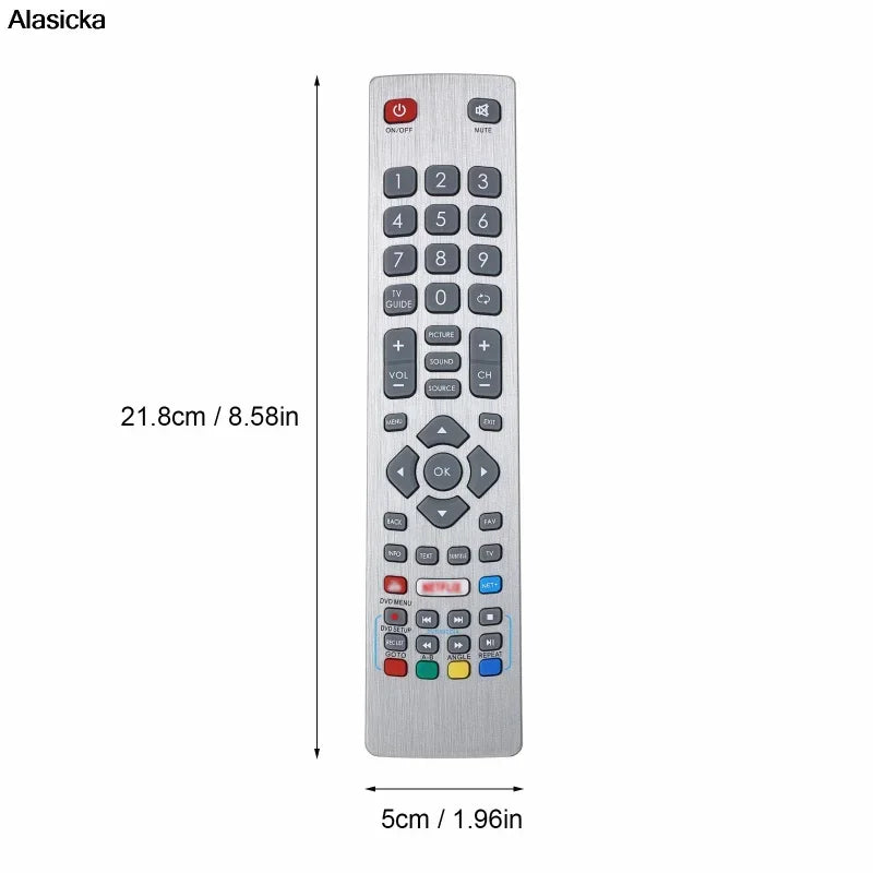 TV Remote Control for Sharp Aquos Replacement Remote Controller Portable Compatible with LC-32HG5141K LC-40UG7252E