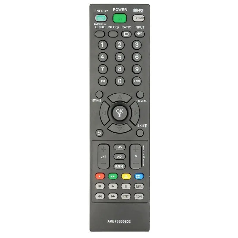 Replacement Remote Control for LG TVs - Compatible with Models AKB73655802, AKB73655861, and TVs: 32CS460, 32LS3400, 32LS345T, 32LS3500, 32LS5600, 42LS3450