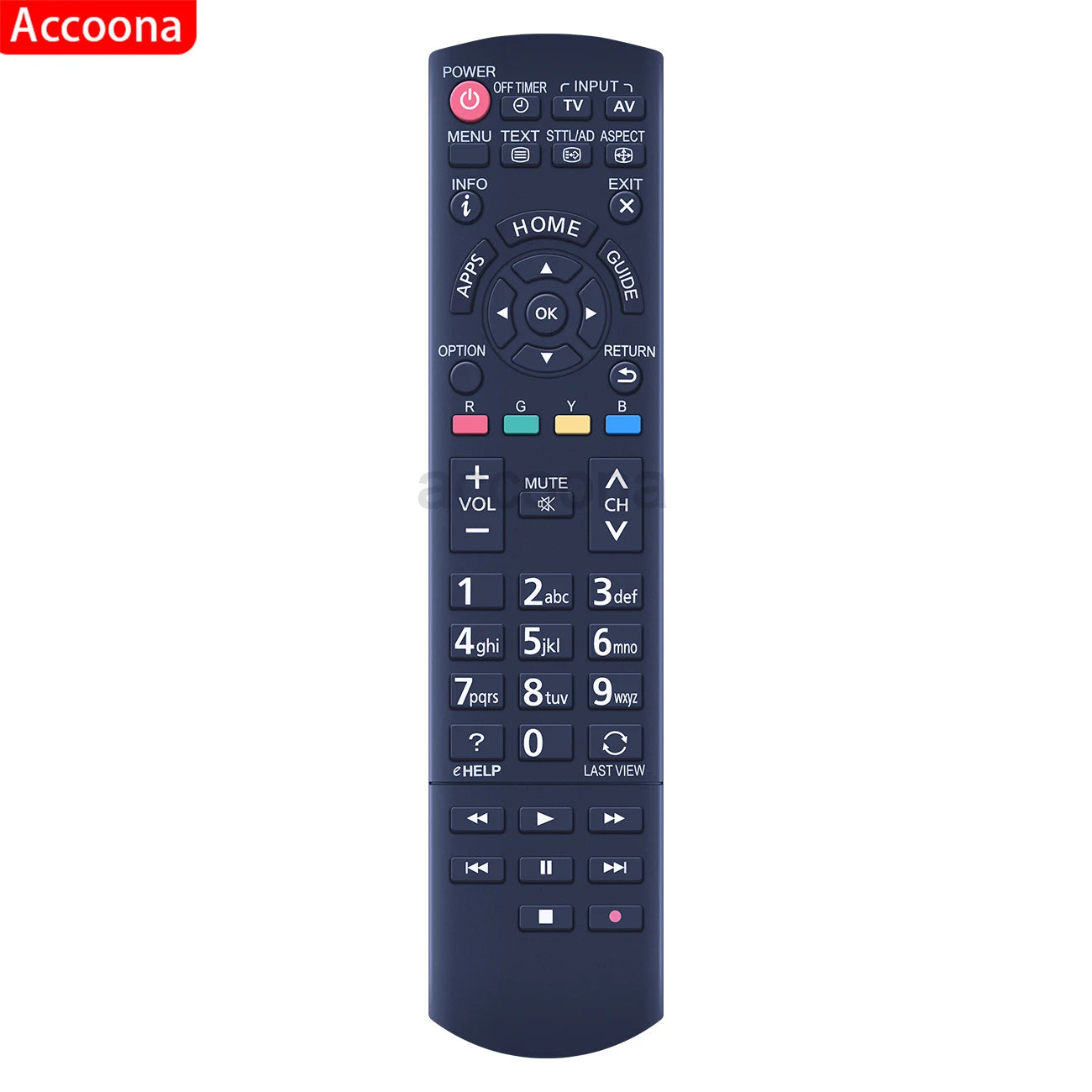 N2QAYB000934 Remote Control For PANASONIC LCD TV TH-32AS610A TH-42AS640A TH-50AS640A TH-60AS640A