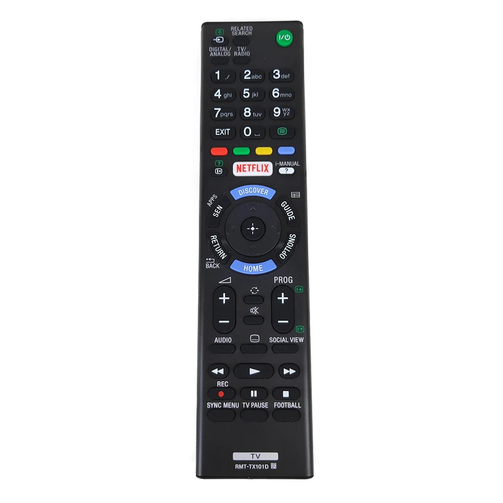 RMT-TX101D For Sony TV Remote Control KD-49X8305C KD-49X8307C KDL-32R400C KDL-32R403C KDL-32R405C KDL-32W705C