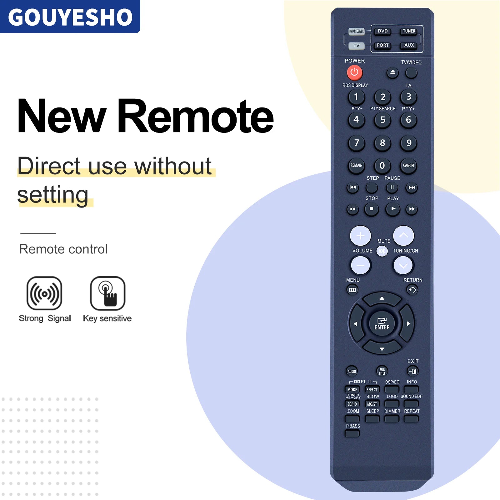 Remote Control For Samsung DVD Home Theater System HT-TX715K HT-TX715T HT-X715 HT-X715T AH59-01907B 01907C HT-TWZ312T HT-TWZ315