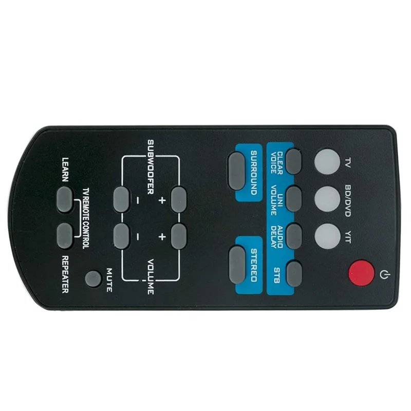 FSR60 WY57800 Replace Remote Control for Yamaha Soundbar ATS-1010 YAS-101 YAS-101BL YAS-CU201 ATS1010 YAS101 YAS101BL