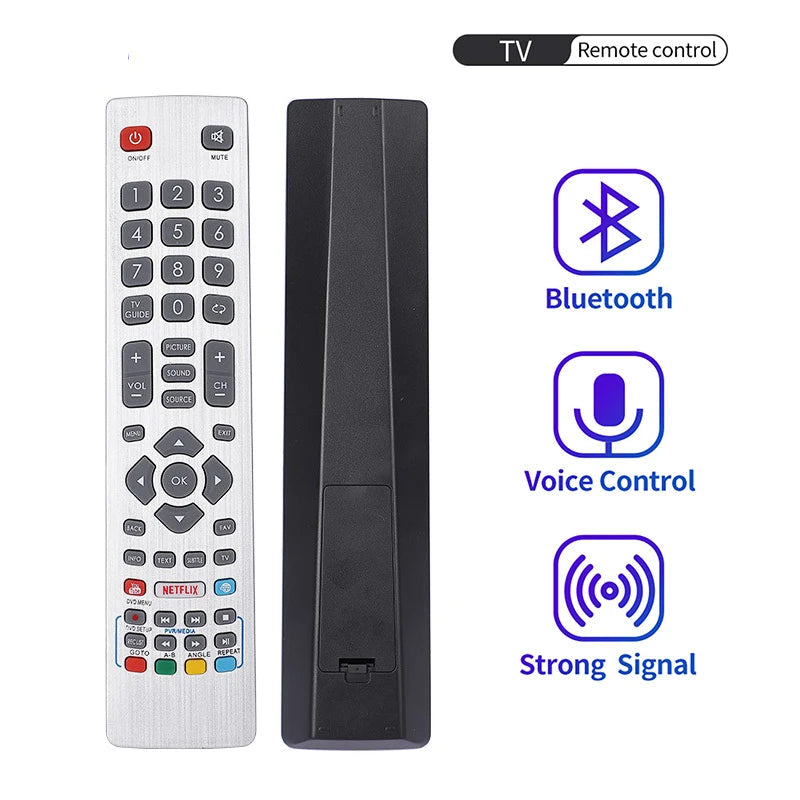 Remote Control SHWRMC0115 For Sharp Aquos Smart LED TV IR Controle With Netflix Youtube 3D Button Fernbedienung