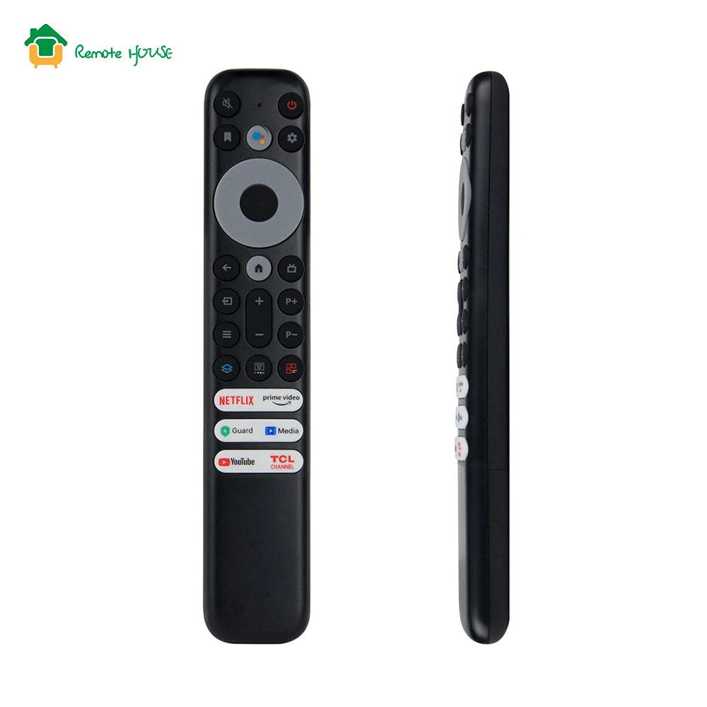 RC902V FMR1 Voice TV Remote Control For TCL 5 series 4K Qled 8K Smart TV 65S546 55R646