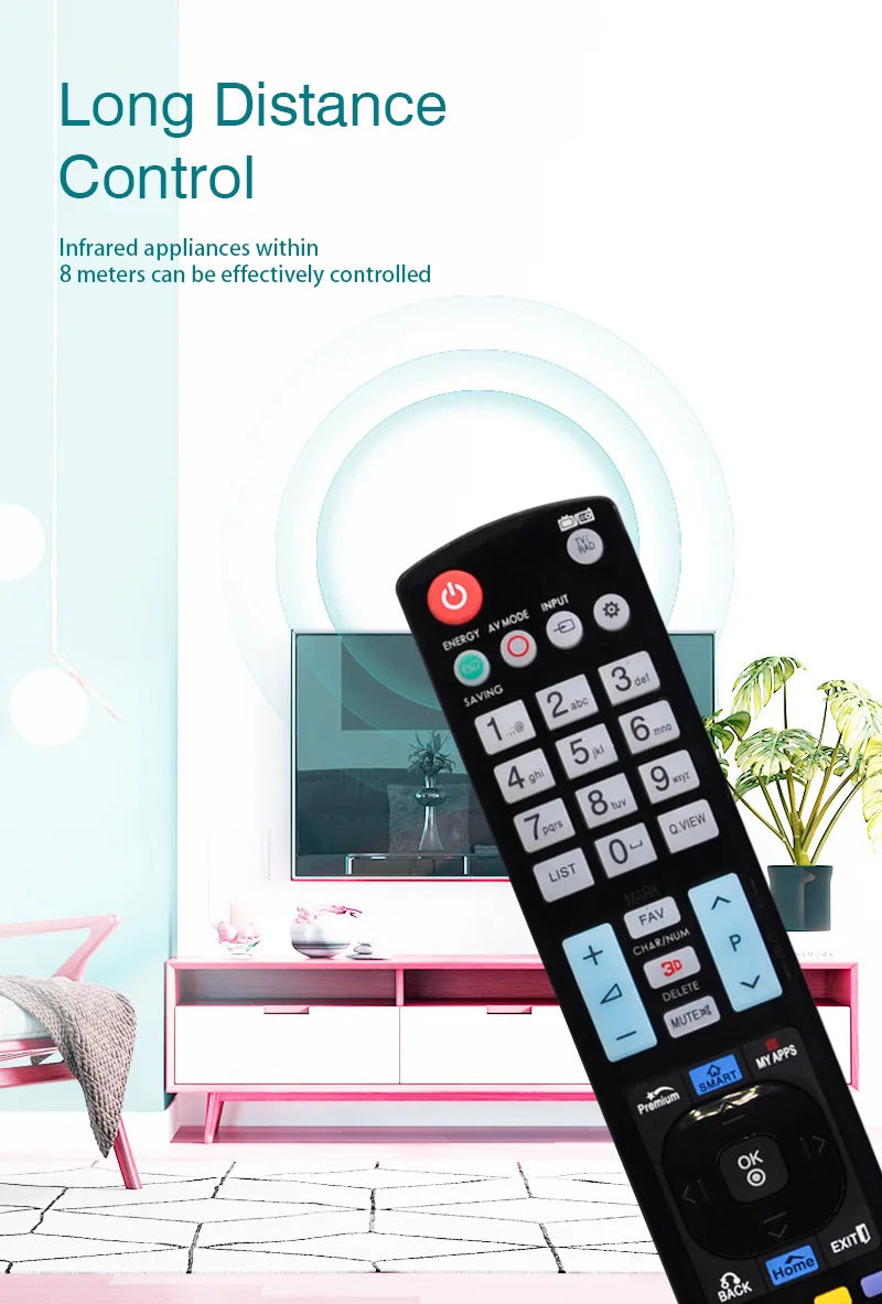 Universal Remote Control LCD TV Remote Control AKB73756565 IR Remote for TV Projector HiFi Remote Control 19LV2500, 22LK330