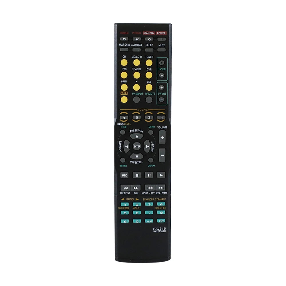 New RAV315 WN22730 EU Remote Control For YAMAHA AV Receiver HTR6040 HTR6050 RX-V450 RX-V461 RX-V561 RAV311 RAV312 RAV282