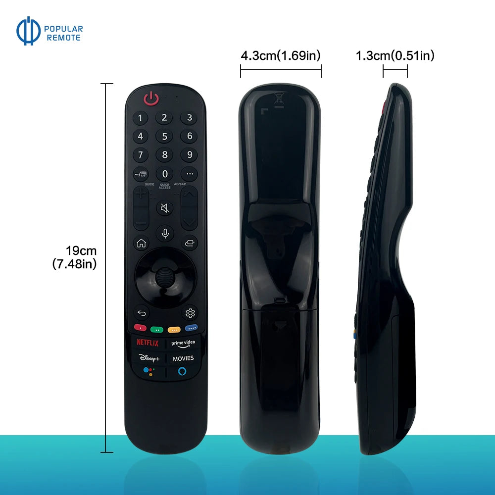 MR21GA Replace for AKB76036204  Magic Remote with Pointer Voice Function Replacement for TV UHD OLED QNED  4K 8K Smart TV