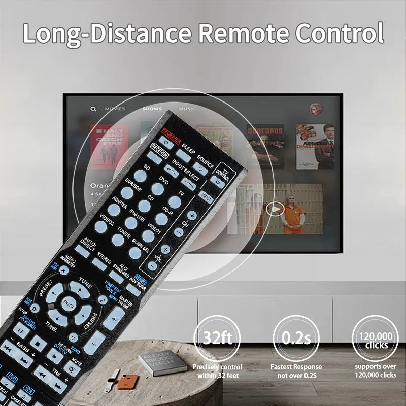 AXD7622 For Pioneer Remote Control  For Pioneer AV Receiver VSX-42 VSX-321 VSX-520 VSX-521 VSX-522 VSX-523 VSX-524