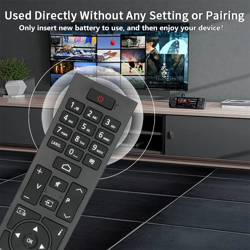 Toshiba TV Remote Control  With Netflix YouTube Buttons CT-8557 RC43157 24WA2063DA 32WA2063DA