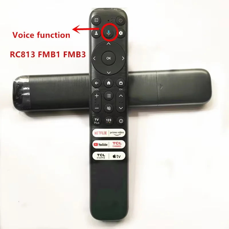 Suitable for TCL TV Bluetooth voice remote control RC813 FMB1 FMB3 models are consistent and can be used