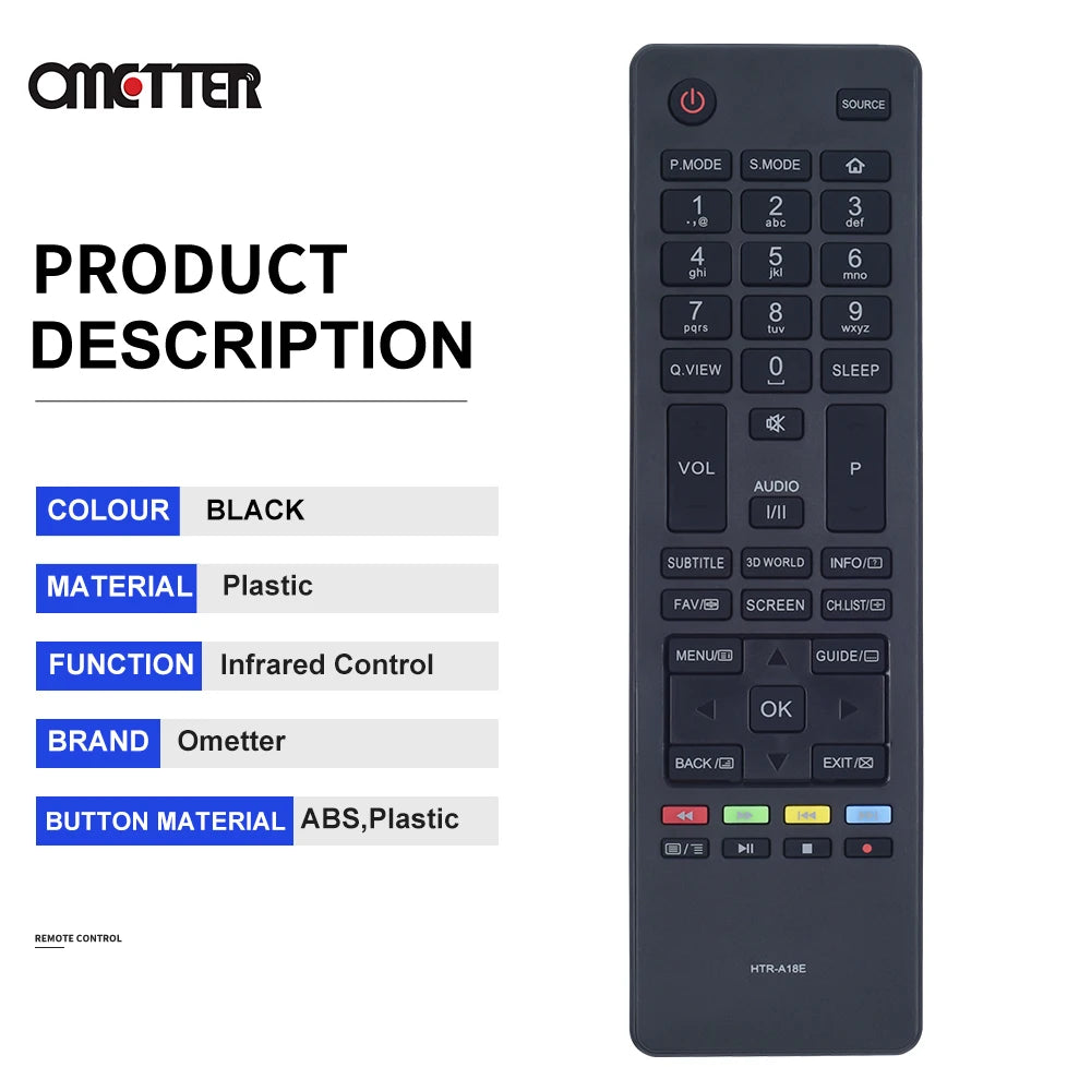 New Suitable for Haier TV Remote Control HTR-A18E HTR-A18H HTR-A18M HTR-A18L LE22M600CF LE24M600CF