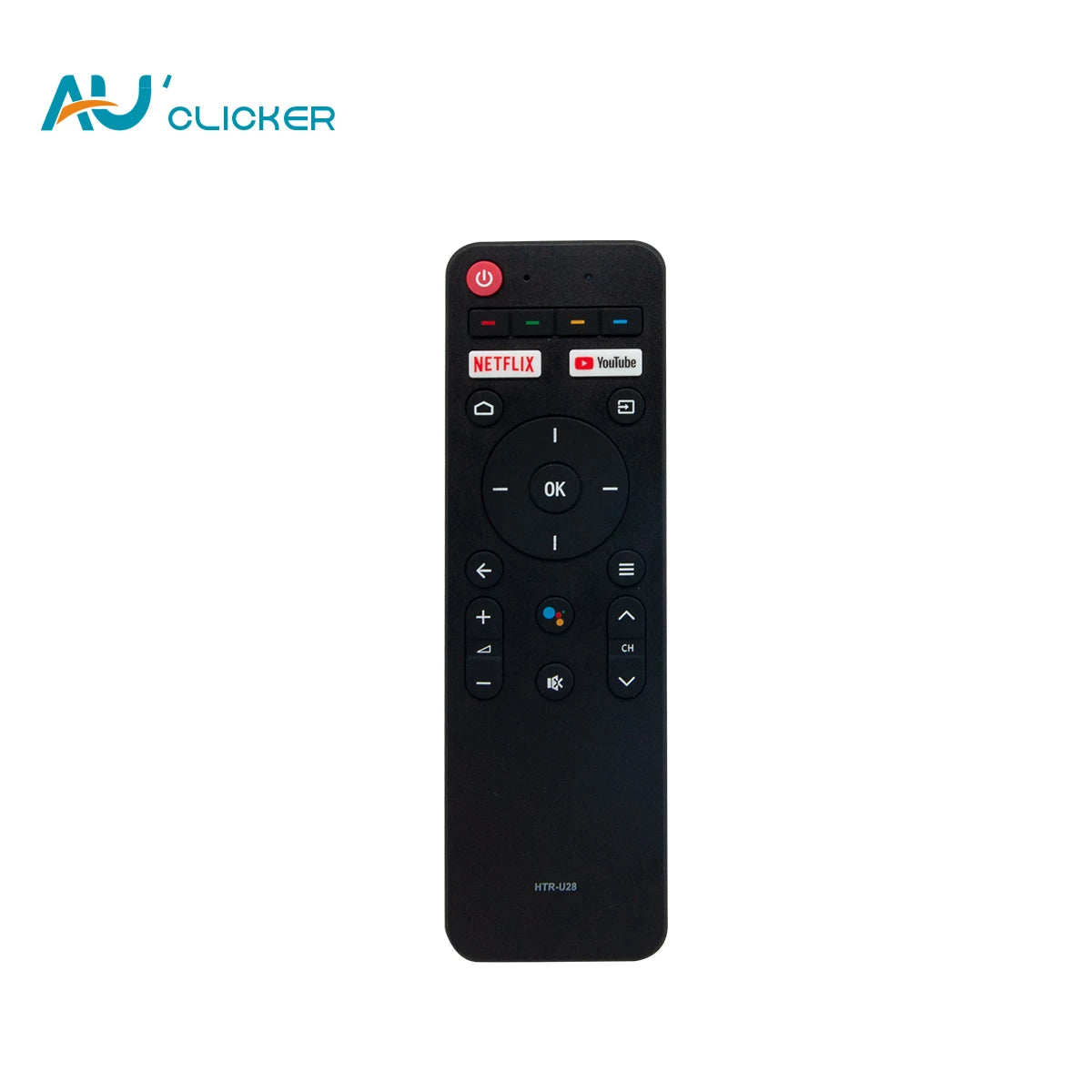 HTR-U28 Voice TV Remote Control Replace For Haier HTR-U28 H50S6UG H55S6UG H65S6UG 4K UHD Smart Android TV Remoto Control