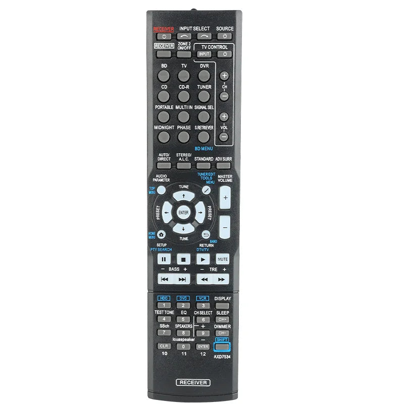 AXD7534 Remote Control For Pioneer AV Receiver VSX-521 VSX-822 VSX-1020 VSX-1022 VSX-1024 VSX-319V VSX-519V VSX-521-K VSX-527-K