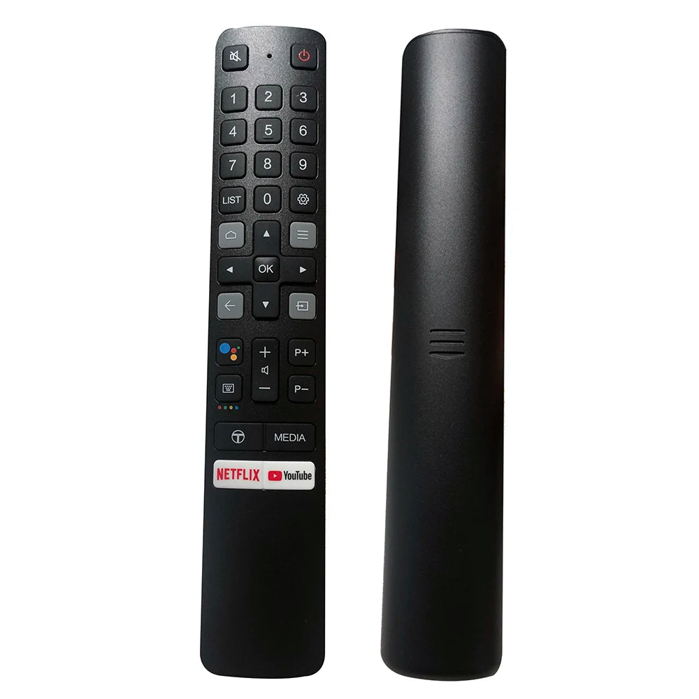 RC901V FMR1 For TCL Android 4K LED Smart TV Bluetooth Voice Remote Control RF with Netflix Youtube Apps