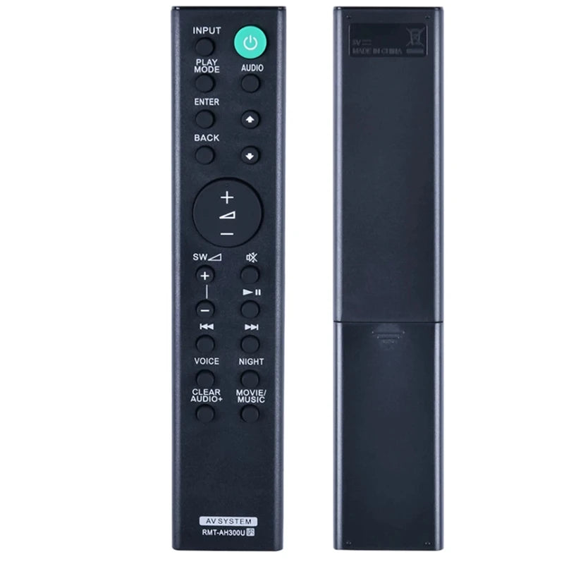 RMT-AH300U Soundbar Remote Control For Sony Sound Bar HT-CT291 SA-CT290 SA-CT291 HT-CT290 HTCT290