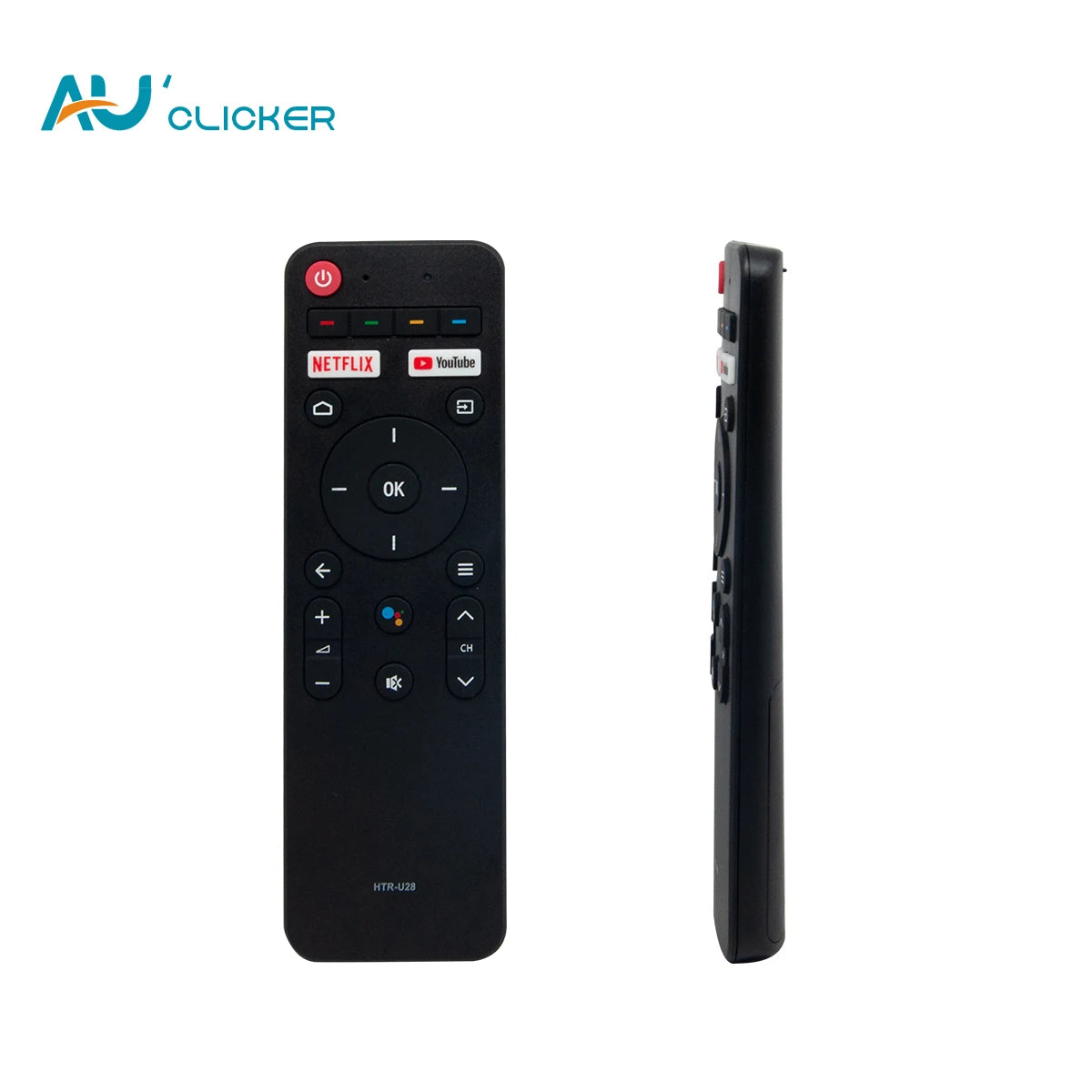 HTR-U28 Voice TV Remote Control Replace For Haier HTR-U28 H50S6UG H55S6UG H65S6UG 4K UHD Smart Android TV Remoto Control