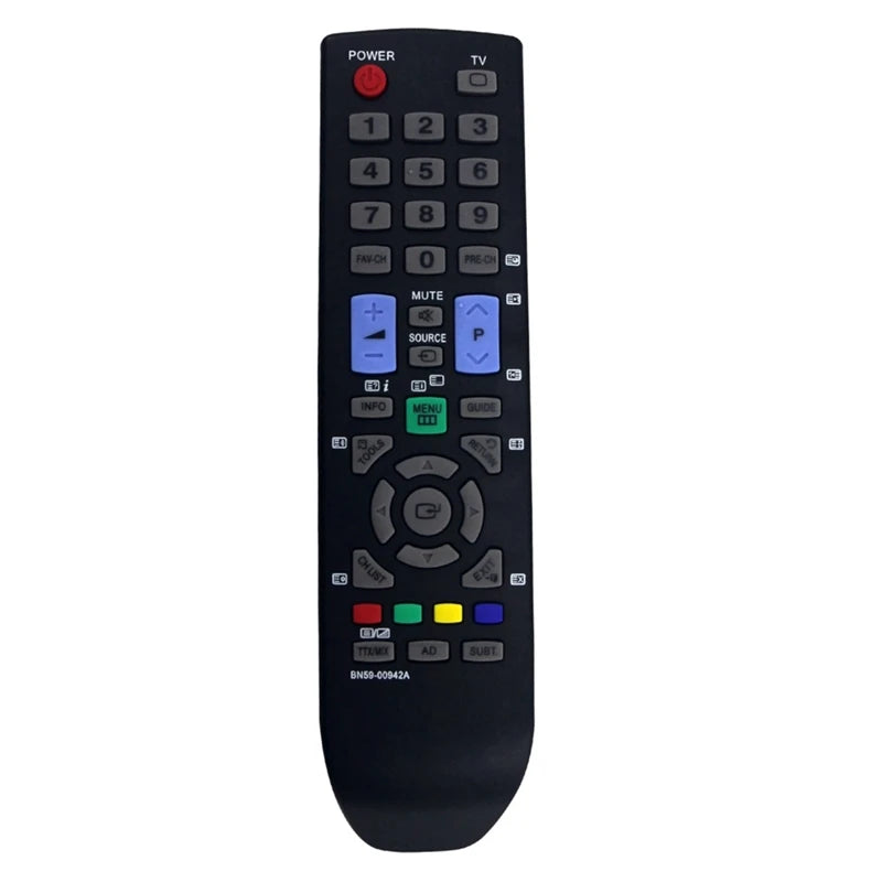 BN59-00942A Remote Control for Samsung TVs Compatible with LE19B450C4W, LE19B650T6W, LE22B450C4W, LE22B450C8W, LE22C330F2W, LE19C430C4W