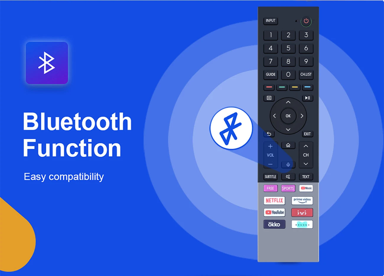 Voice Bluetooth Remote Control for Toshiba CT-95036 CT-95037 65C350KE 65M550KE 55C350KE 4K Ultra HD Smart LED Google Android TV