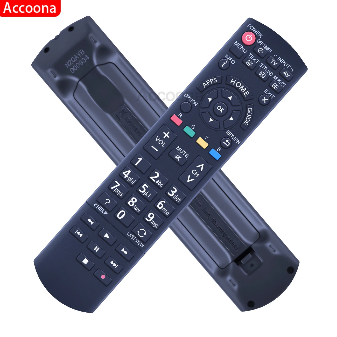 N2QAYB000934 Remote Control For PANASONIC LCD TV TH-32AS610A TH-42AS640A TH-50AS640A TH-60AS640A