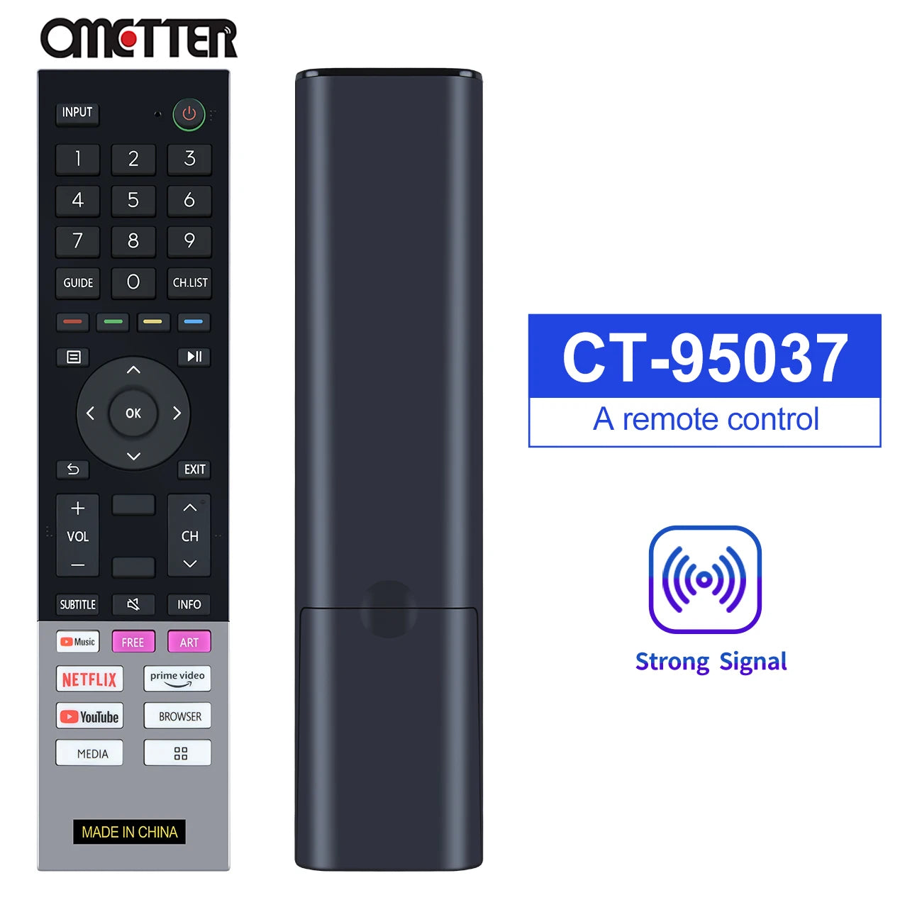 Voice Bluetooth Remote Control for Toshiba CT-95036 CT-95037 65C350KE 65M550KE 55C350KE 4K Ultra HD Smart LED Google Android TV