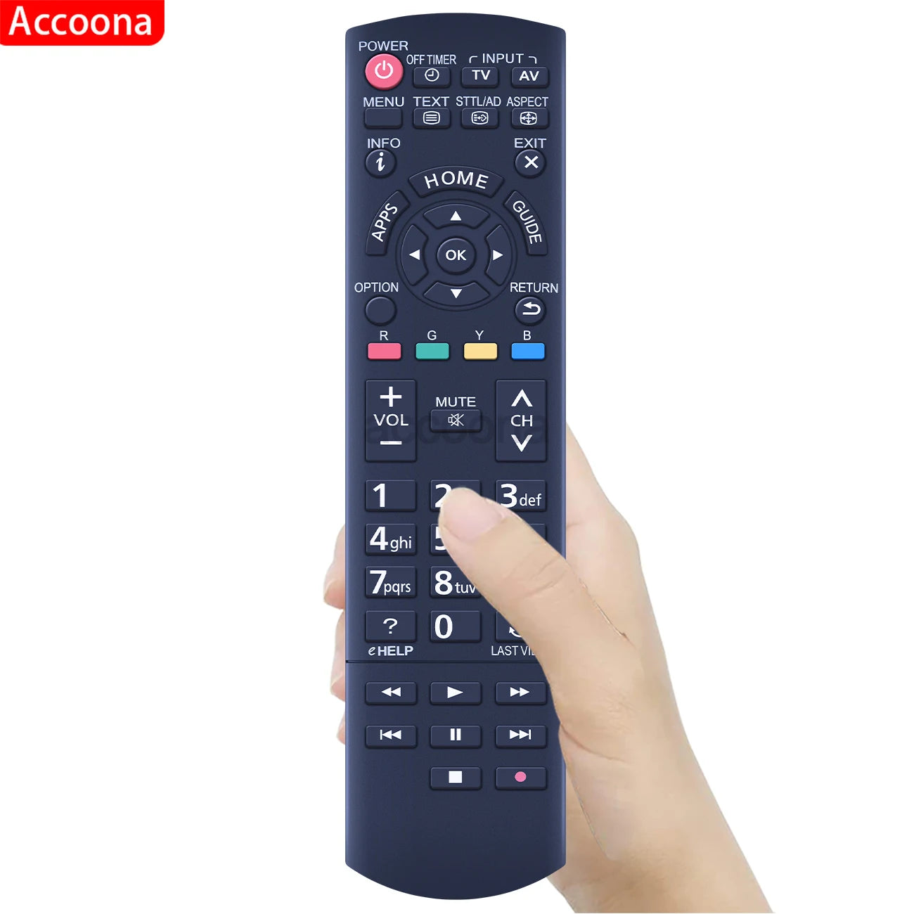 N2QAYB000934 Remote Control For PANASONIC LCD TV TH-32AS610A TH-42AS640A TH-50AS640A TH-60AS640A