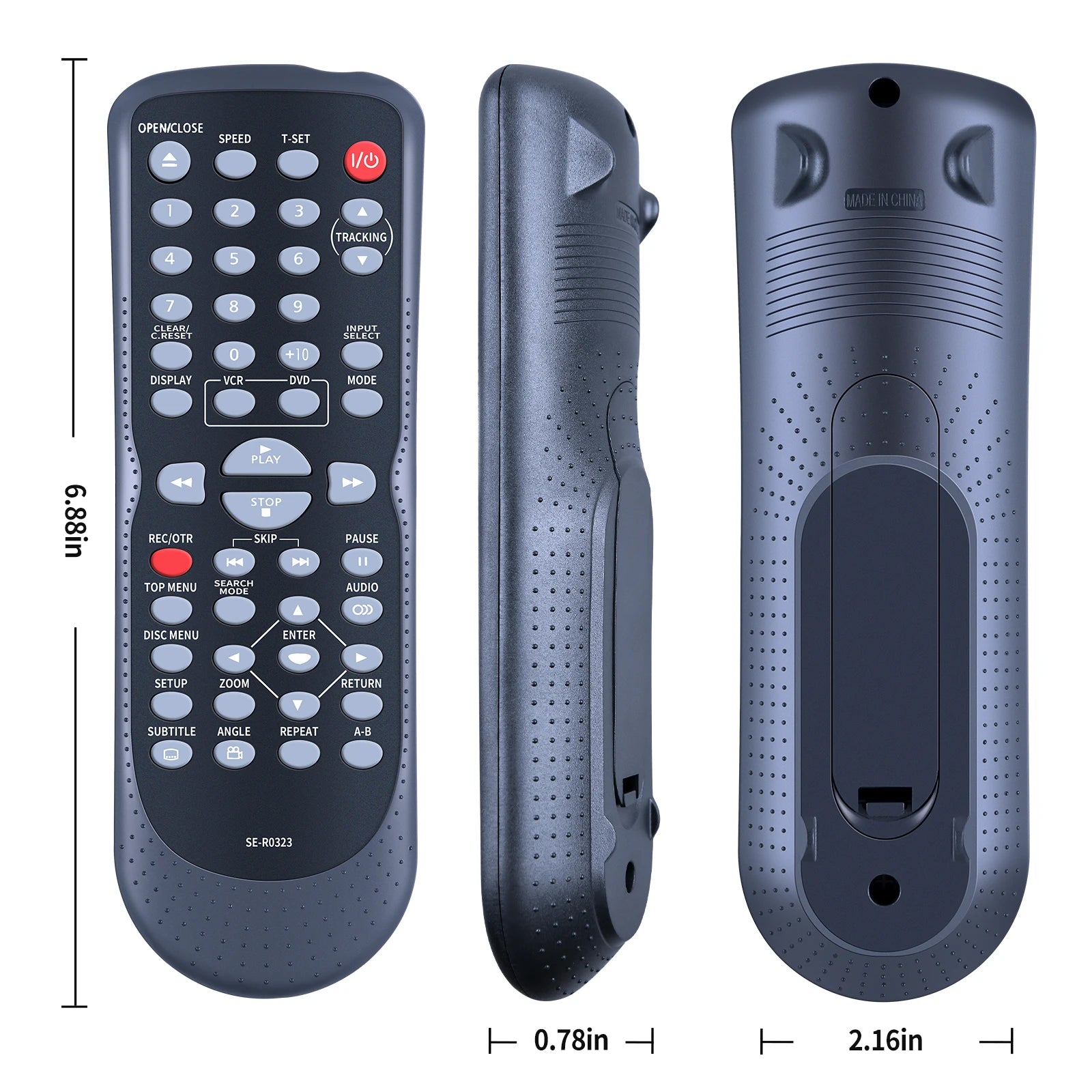 SE-R0323 SE-R0326 Remote control for Toshiba Toshiba DVD VCR Video Player SD-V296 SD-V296KU SDV296 SDV296KU SD-V296-K-TU