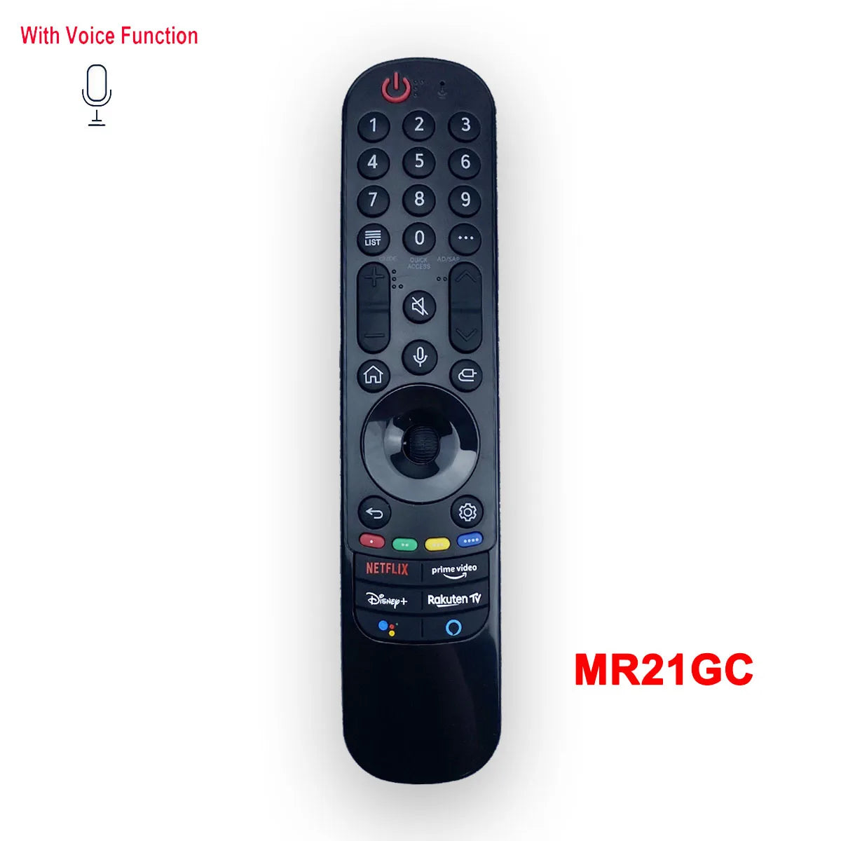 Voice Magic TV Remote Control Replacement for LG Smart TVs - Compatible with Models: AN-MR18BA, AN-MR19BA, MR20GA, AN-MR600, AN-MR650A