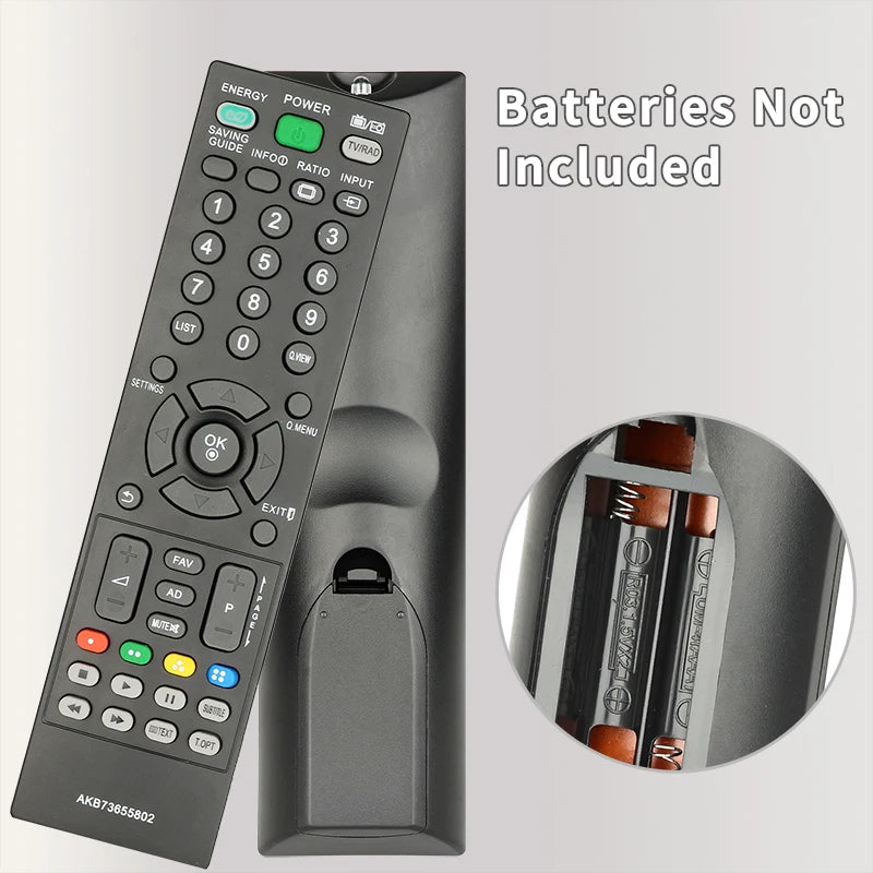 Replacement Remote Control for LG TVs - Compatible with Models AKB73655802, AKB73655861, and TVs: 32CS460, 32LS3400, 32LS345T, 32LS3500, 32LS5600, 42LS3450