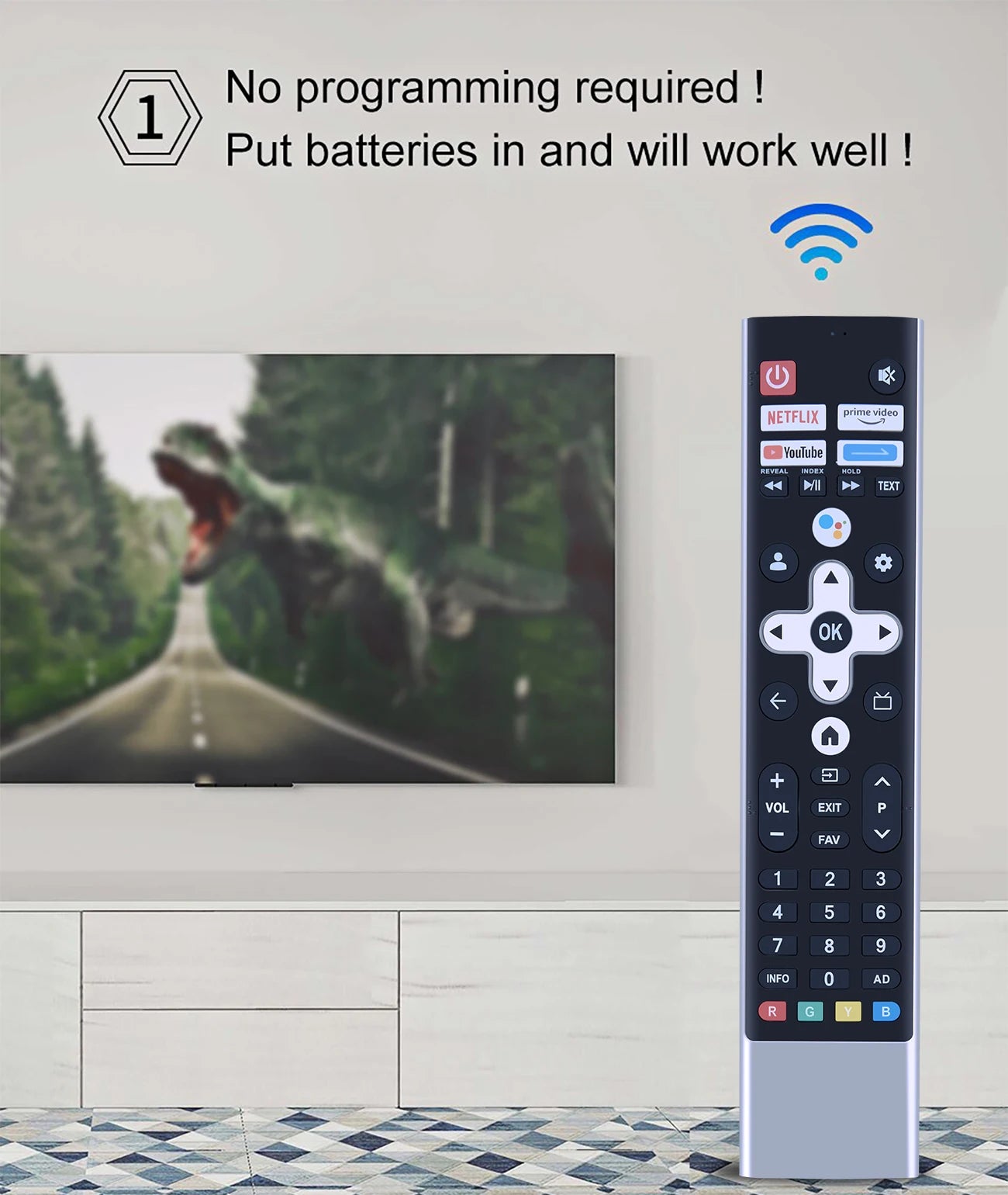 Voice Remote control for Skyworth METZ Blaupunkt 55 inches QLED TV, 55QD7020  for NEX DIGITAL GS43G GSQ50G GSQ55G GSQ65G GSQ75G