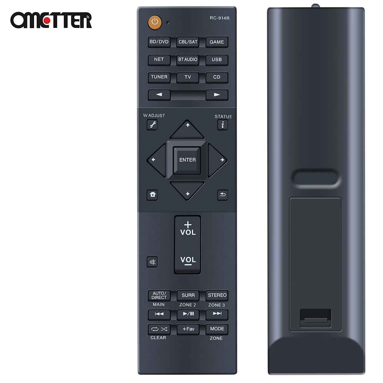 RC-914R Remote Control Applicable for Pioneer AV Receiver VSX-1131 VSX-LX301 VSX-1131B VSX-831 VSX-LX101 SC-LX502 VSX-LX302