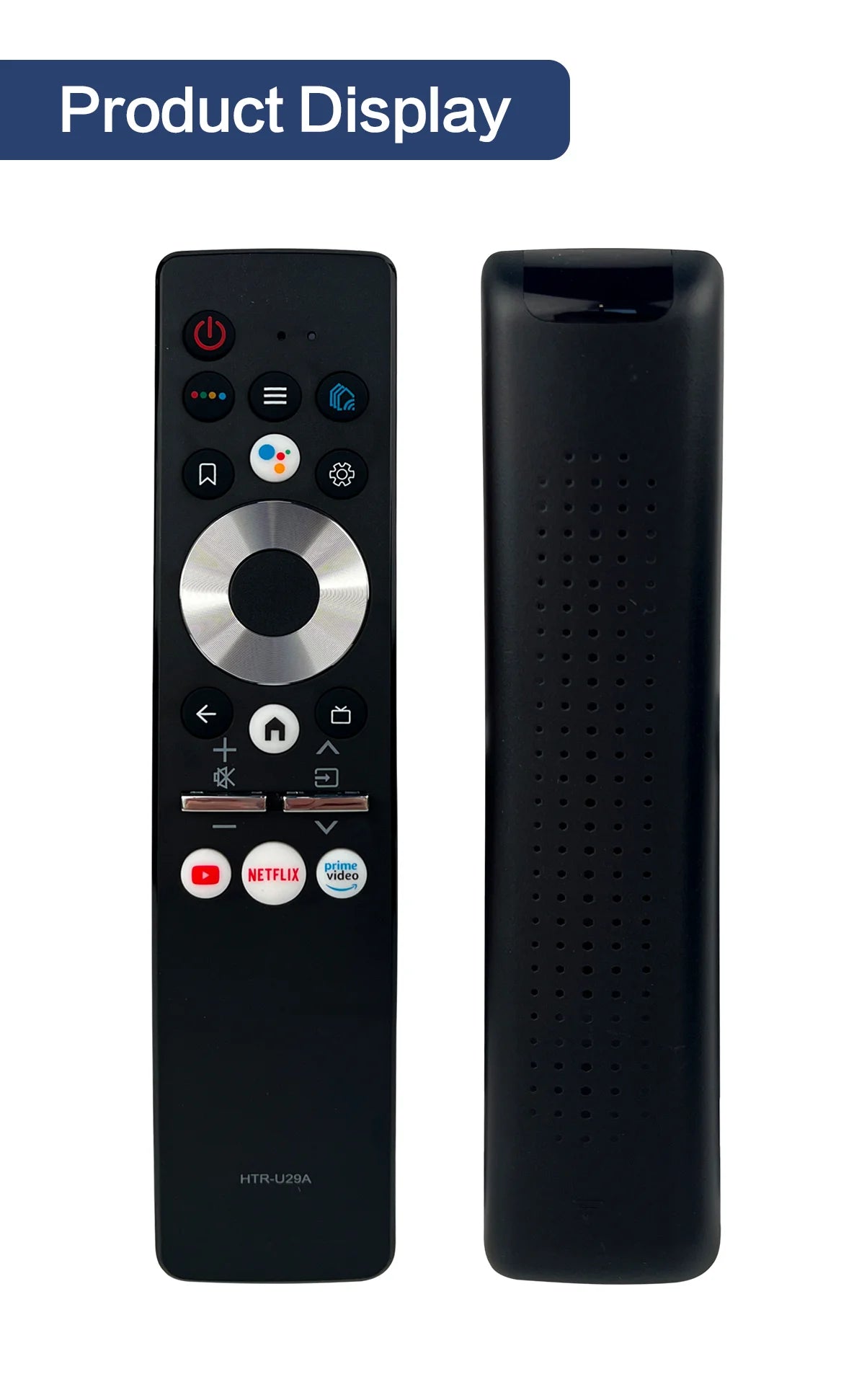 HTR-U29R Voice Wireless Remote Control for Haier Smart TVs: Compatible with H50K6UG, H55K6UG, H65K6UG, BX2, and DX Models