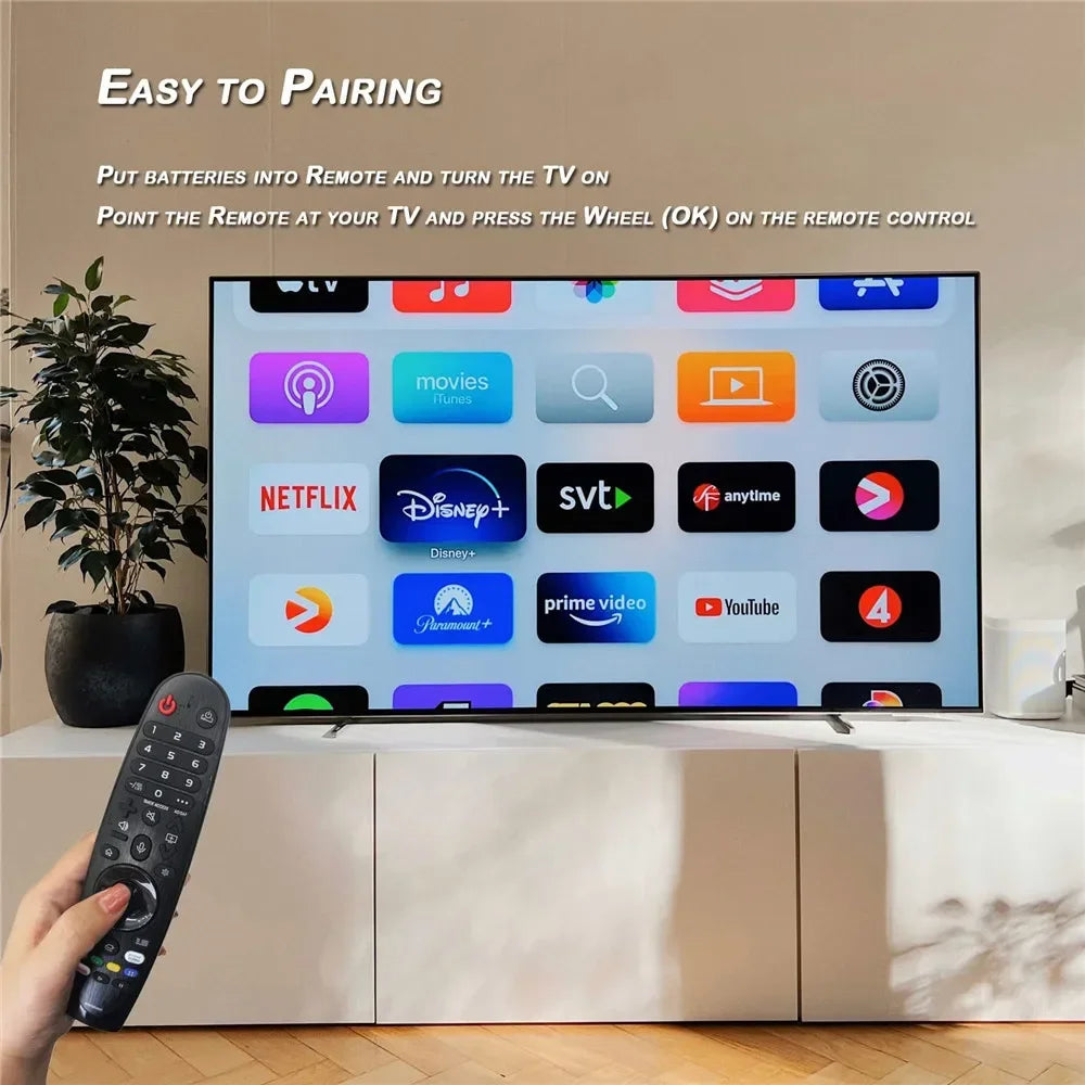 Replacement Magic Remote Control for LG Smart TVs (2017-2020 Models) - Compatible with UHD, OLED, QNED, NanoCell TVs - Includes Pointer and Voice Function