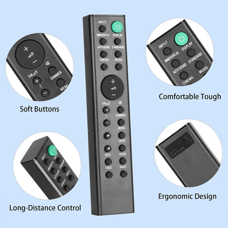 RMT-AH507U Remote Control For Sony Soundbar HTG700 SAWG700 HTS350 HTSD35 SAWS350 HT-S350 HT-SD35 SA-WS350 SA-S350 SA-WSD35