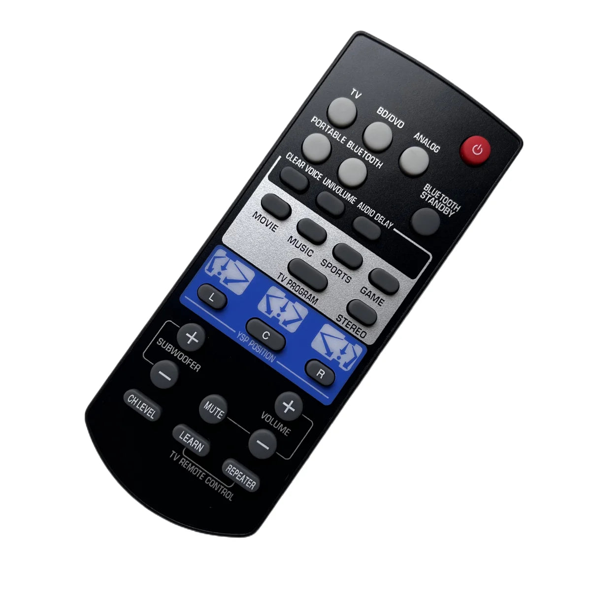 Remote Control FOR Yamaha Audio System FSR80 ZG80760  YSP-1400BL YSP1400 YSP-1400