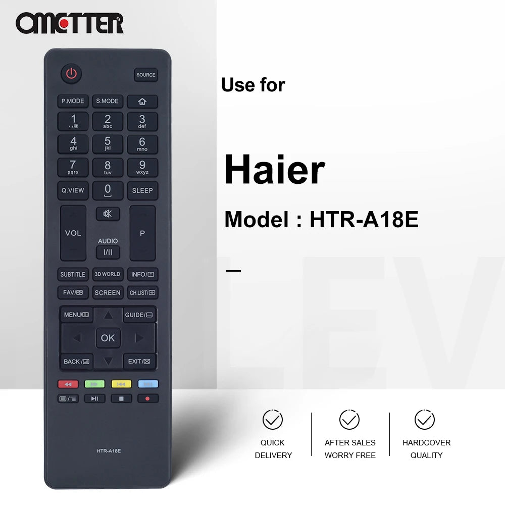 New Suitable for Haier TV Remote Control HTR-A18E HTR-A18H HTR-A18M HTR-A18L LE22M600CF LE24M600CF