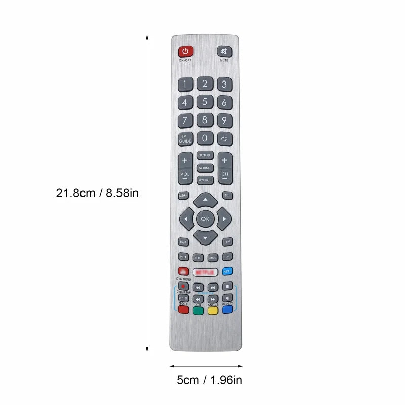 TV Remote Control for Sharp Aquos Replacement Remote Controller Portable Compatible with LC-32HG5141K LC-40UG7252E