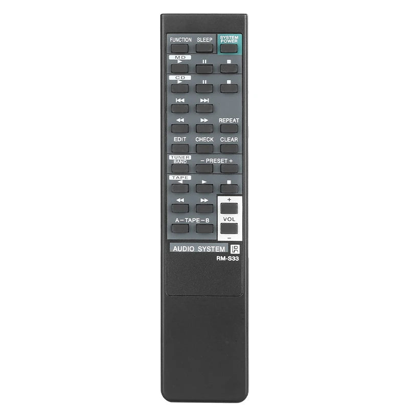 RM-S33 Remote Control For Sony Audio System HCDH801 MHC701 MHC-701 MHC-801 MHC-S30 MHC801 MHCS30 STD777ES