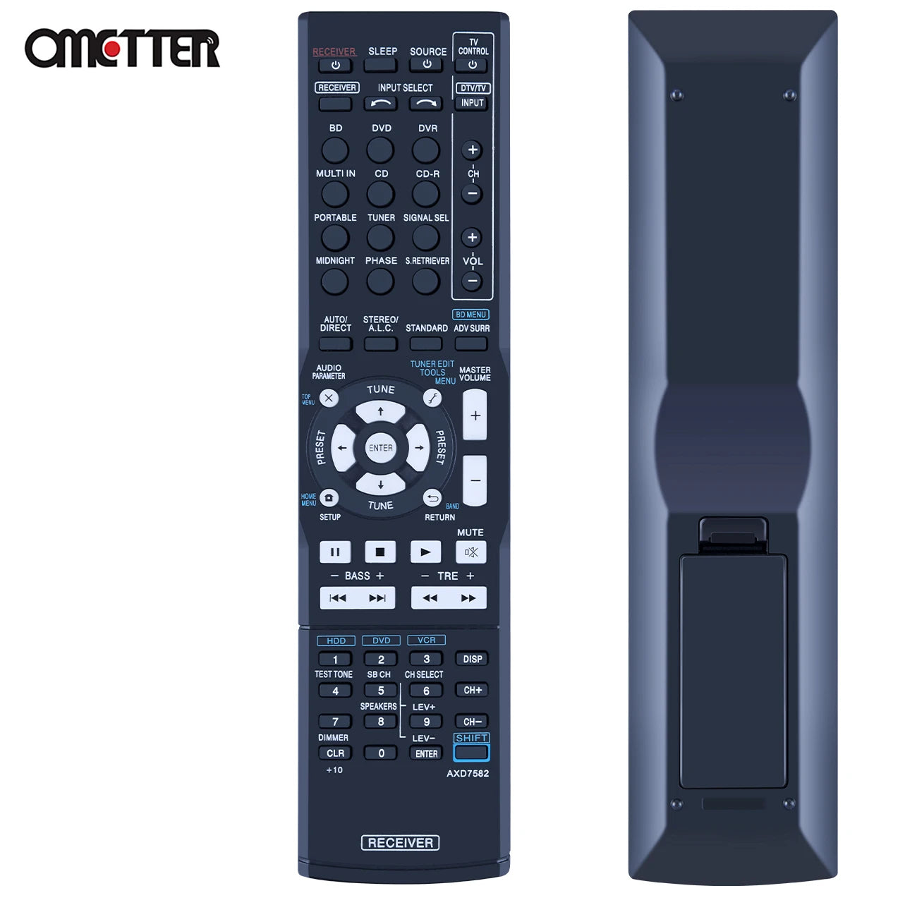 AXD7582 for Pioneer AV Receiver Remote Control AXD7632 VSX 300 VSX 500 VSX420 VSX402K VSX402S VSX520