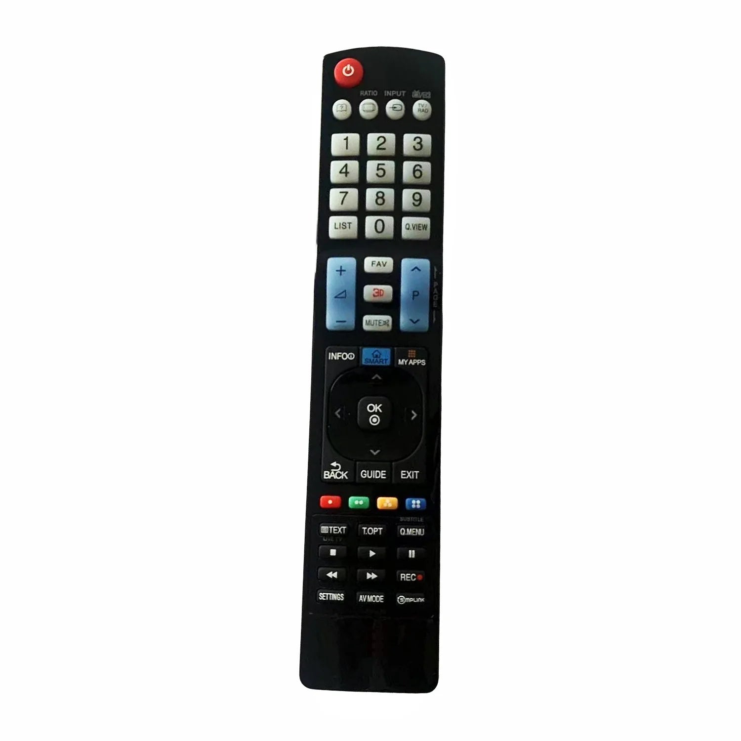 Universal Remote Control Replacement for LG Smart LED HDTV - Compatible with Models: 42LV4400-UA, 47LH55-UA, 47GA6400-UD, 55UH6030, 58UH6300, 65UH7650, 75UH8500