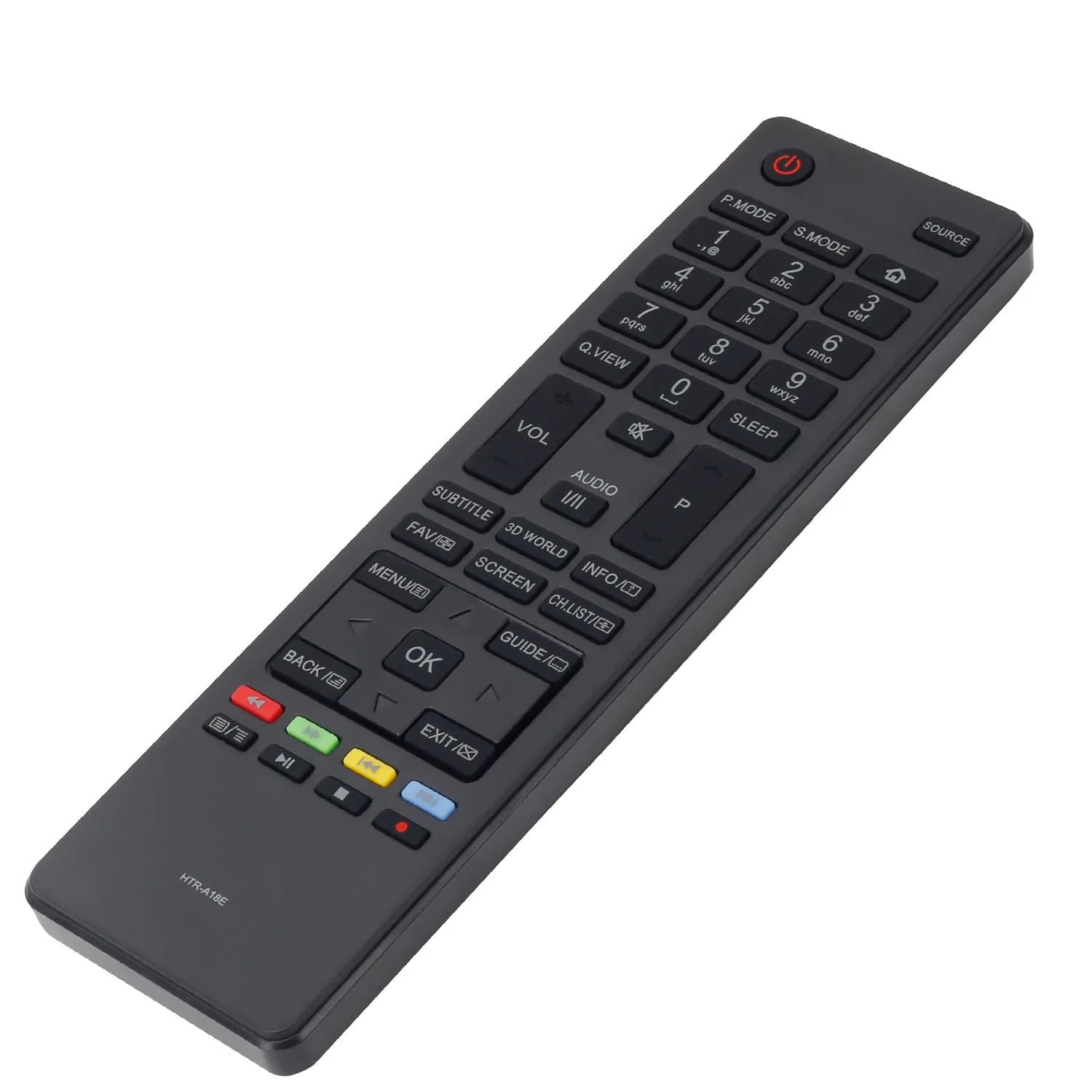 Remote Control HTR-A18E for Haier TV LE32B8500T LE40B7000CF LE32M600C LE24M600CF LE22M600CF LE28M600C LE40B8000T Huayu