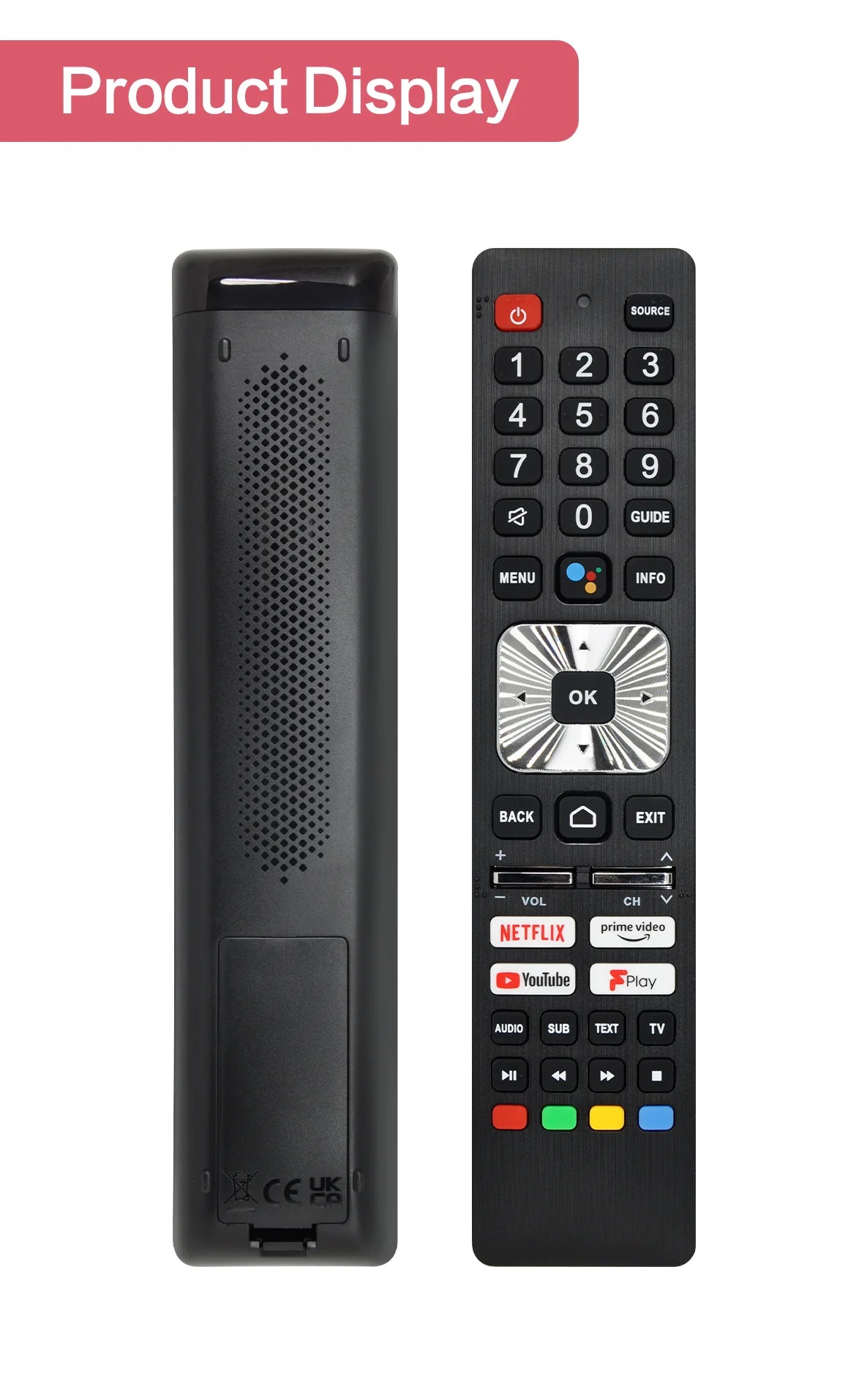 Voice Remote Control Replacement For Sharp SH-V12 SHWRMC0139N 65EQ4EA 75EQ4EA  65EQ7EA 75EQ7EA Smart LED Ultra HD TVS