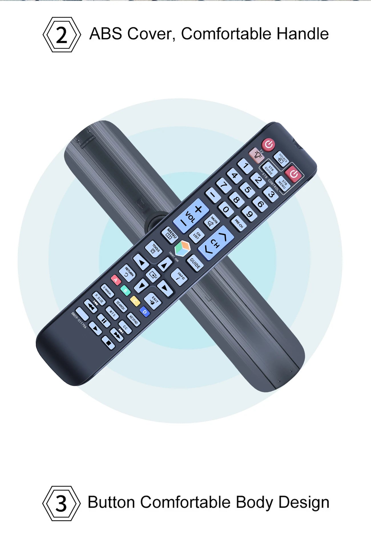 New Remote control  BN59-01179A For SAMSUNG SMART TV sub BN59-01179B BN59-01223A