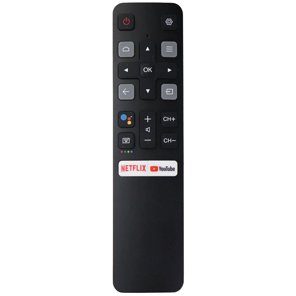 Voice Remote Control For TCL Android Smart TV RC802V FNR1 / RC802V FUR6 49P30FS 65P8S 55C715 49S6800 43P615